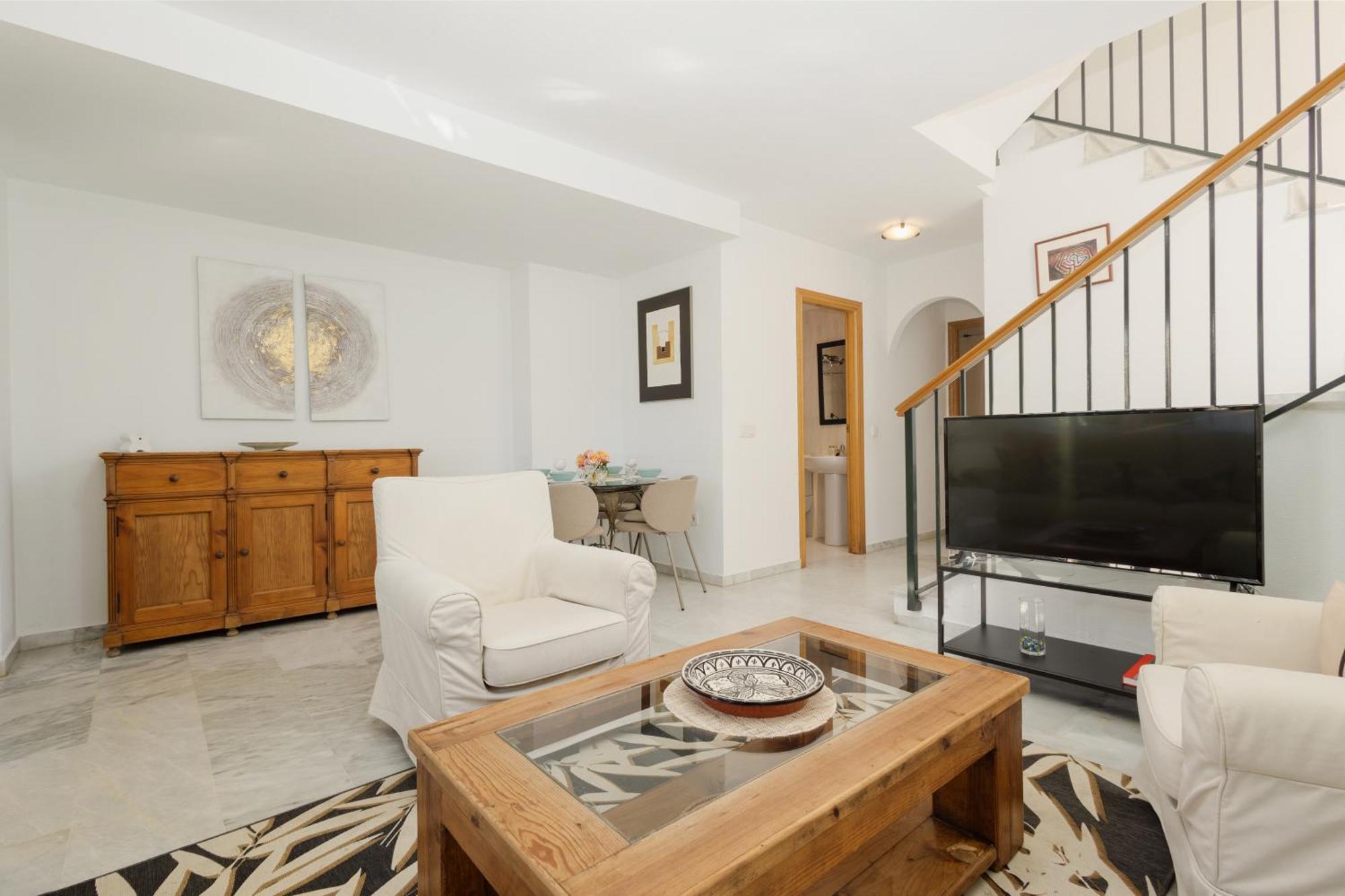 Beautiful Townhouse Walking Distance To The Beach In Costabella, מארבלה מראה חיצוני תמונה